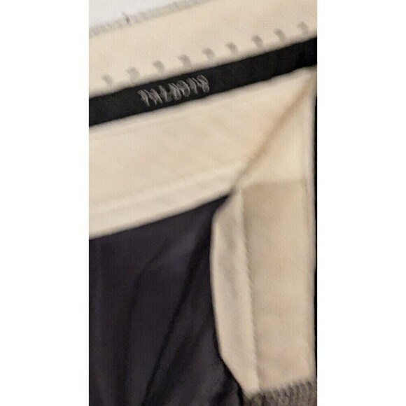 Talbots wide leg cuffed wool‎ twill trousers SZ 12 Grey Light Academia Office - Picture 5 of 6